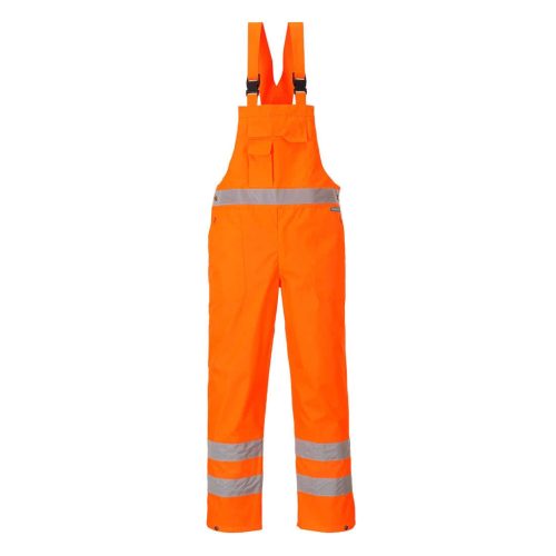 portwest s388 hi-vis mellesnadrág - bélés nélkül s narancs