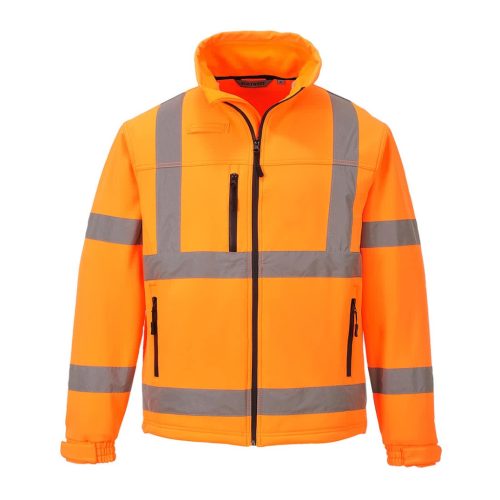 portwest s424 jól láthatósági softshell dzseki s narancs