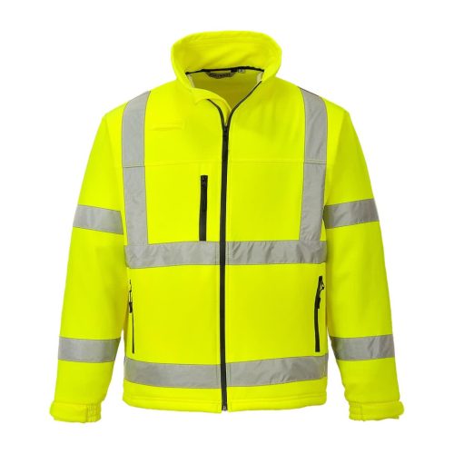 portwest s424 jól láthatósági softshell dzseki m sárga