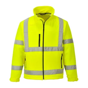 portwest s424 jól láthatósági softshell dzseki 3xl sárga