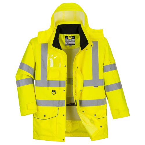 Portwest S427 Jól láthatósági 7 az 1-ben kabát 6XL