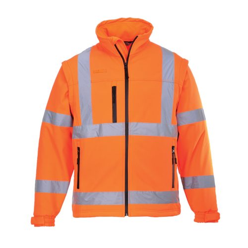 portwest s428 jól láthatósági softshell dzseki xxl narancs