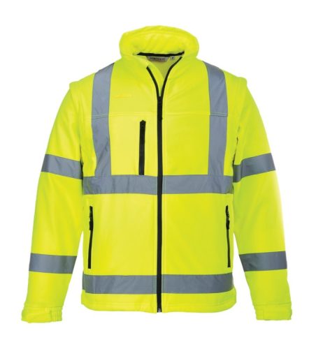 portwest s428 jól láthatósági softshell dzseki 3xl sárga