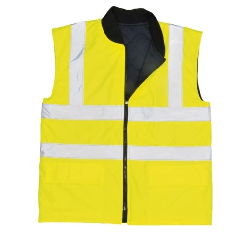 Portwest S468 Jól láthatósági 4 az 1-ben kabát (sárga, XXL) XXL