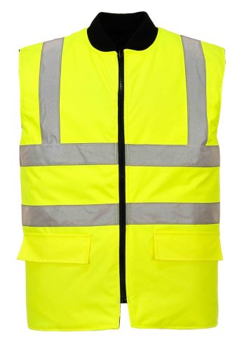 Portwest S469 Jól láthatósági kifordítható mellény (sárga, XXL) XXL