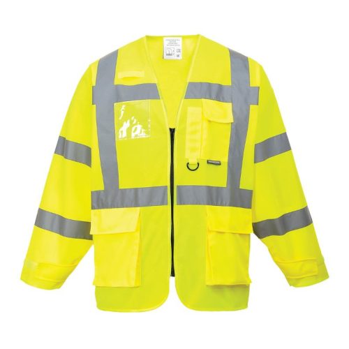 Portwest S475 Jól láthatósági vezetői dzseki (sárga, S) S