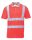 Portwest S477 Jól láthatósági teniszpóló (piros, XXL) XXL