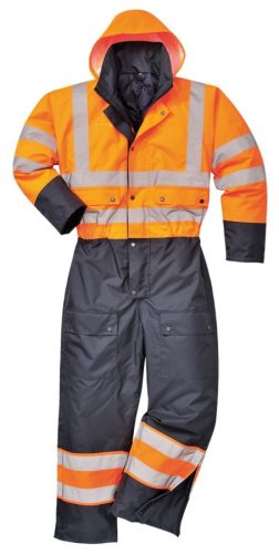 A Portwest Contrast vízálló, bélelt overál folttaszító bevonattal rendelkezik, ezáltal karbantartása, tisztítása sokkal gazdaságosabb.