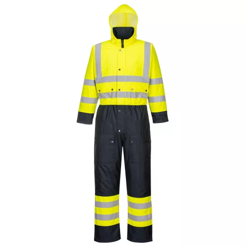 Portwest S485 Contrastvízálló overál-bélelt 7XL