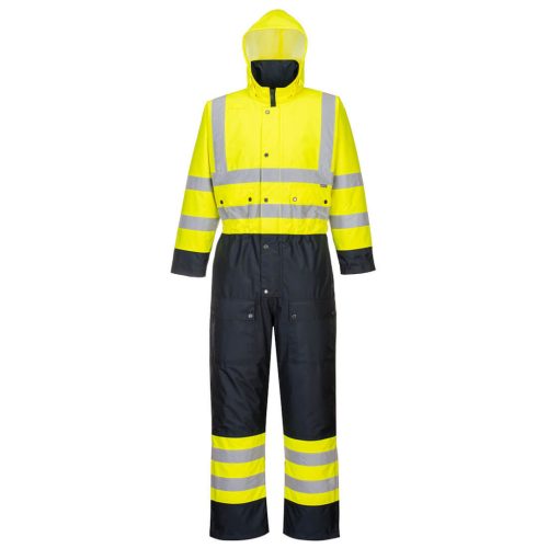 Portwest S485 Contrastvízálló overál-bélelt XS