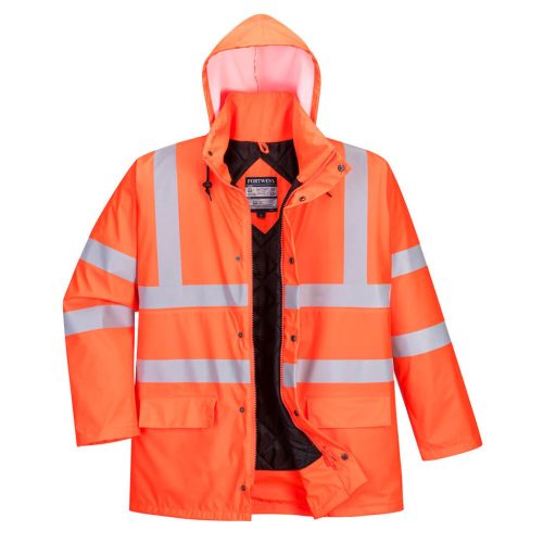 portwest s490 sealtex bélelt kabát s narancs