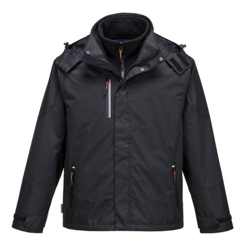 Portwest S553 Radial 3 az 1-ben kabát (fekete, XXL) XXL