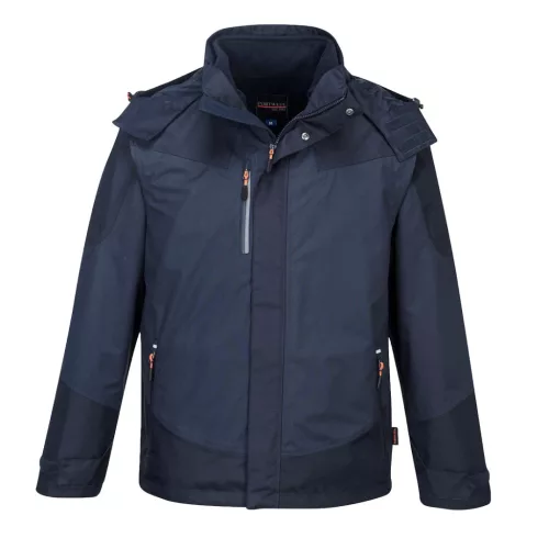 Portwest Radial 3 az 1-ben kabát 2XL Dark Navy