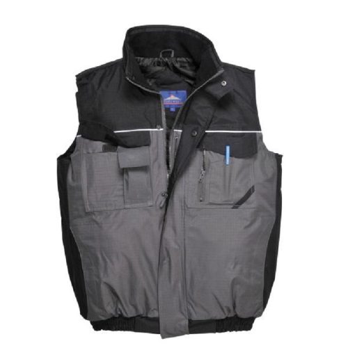 Portwest S560 Ripstop kéttónusú mellény (fekete/szürke, XXL) XXL