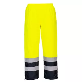 portwest s598 hi-vis lélegző nadrág xxxl sárga navy