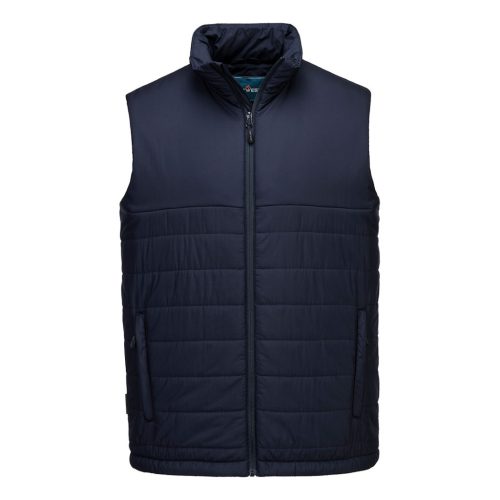 Portwest S606 Professzionális bélelt Baffle mellény Navy S