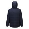 Portwest S608 Professional vízálló kapucnis bélelt baffle dzseki Navy S