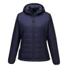 Portwest S613 Professional kapucnis női vízálló baffle dzseki Navy L