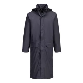 Portwest S658 Flexatex Chem hosszított kabát Navy 3XL