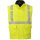 A lélegző, lángálló bélésű Portwest Bizflame Rain Hi-Vis antisztatikus FR mellény kétutas cipzárral ellátva kerül forgalomba. 