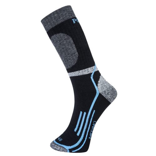 portwest sk34 winter merino zokni 39-43 fekete