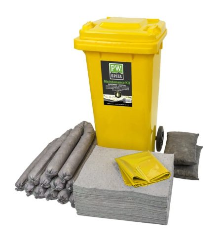 PW Spill 120 Liter Ipari gyorsbeavatkozó készlet