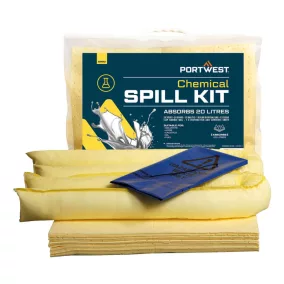 PW Spill 20 liter vegyi szorbens készlet (6 darab)