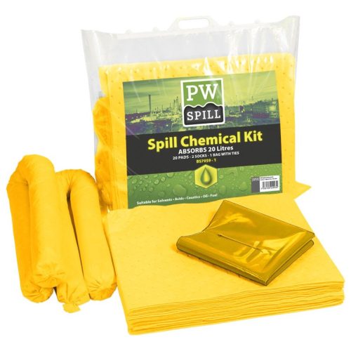 PW Spill 20 liter vegyi szorbens készlet (6 darab)