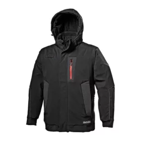 A Dolphin bélelt softshell dzseki jólláthatósági elemekkel is ellátott, kényelmes, a mozgásszabadságot támogató modell levehtő kapucnival és praktikus zsebekkel.