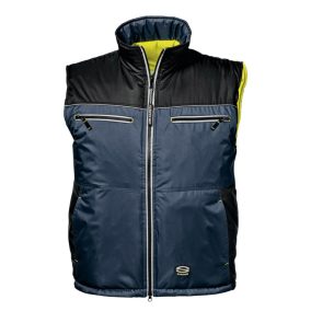 SiIR SAFETY SYSTEM SSY-MC4413 Capricorno 2in1 mellény - kék/ hi-vis sárga (kék/sárga, XXXL) XXXL