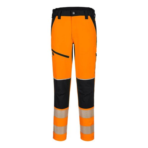 Portwest PW3 Hi-Vis Stretch nadrág S Narancssárga/Fekete