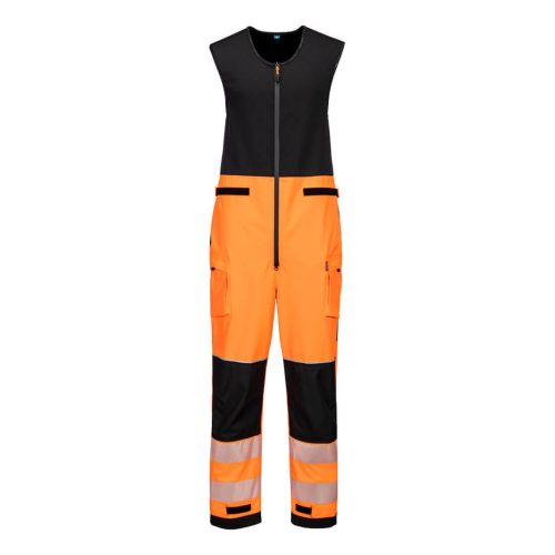Portwest PW3 Hi-Vis esőálló overál (3L) S Narancssárga/Fekete