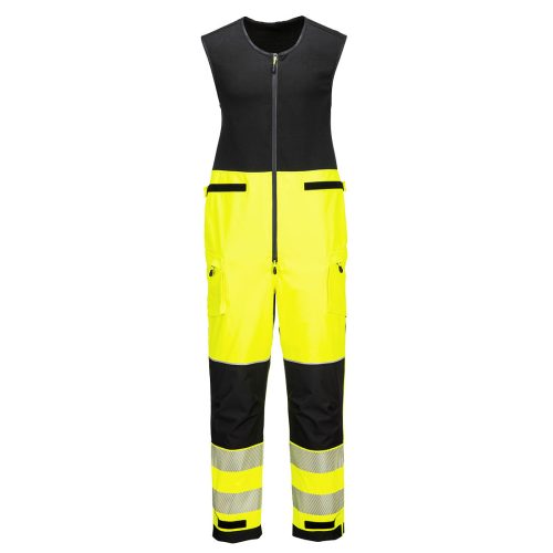 Portwest PW3 Hi-Vis esőálló overál (3L) L Sárga/Fekete