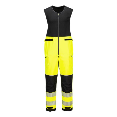 Portwest PW3 Hi-Vis esőálló overál (3L) S Sárga/Fekete
