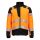 Portwest T170 PW3 Hi-Vis Hybrid Baffle kabát Narancs/Fekete S