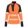 Portwest PW3 Hi-Vis 1/4 Cipzáras Sweatshirt XS Narancssárga/Fekete