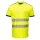 portwest t181 - pw3 hi-vis póló l sárga tengerészkék