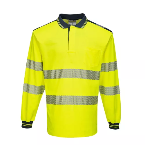 Portwest T184 PW3 Hi-Vis hosszú ujjú pólóing S