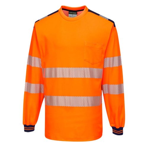 Portwest T185 PW3 Hi-Vis hosszú ujjú póló M