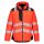 Portwest T400 Vision Hi-Vis télikabát (piros/fekete, S) S