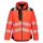 Portwest T400 Vision Hi-Vis télikabát (piros/fekete, XL) XL