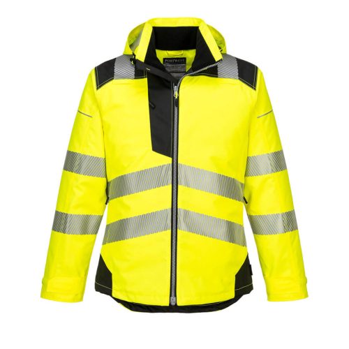 portwest t400 vision hi-vis télikabát 5xl sárga fekete
