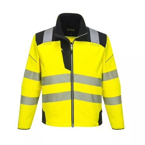 Portwest T402 PW3 Hi-Vis Softshell kabát XL