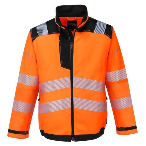portwest t500 pw3 hi-vis kabát s narancs fekete
