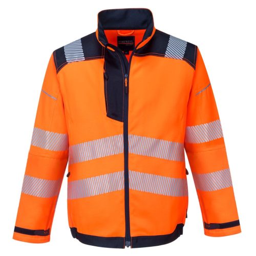 portwest t500 pw3 hi-vis kabát xxl narancs kék