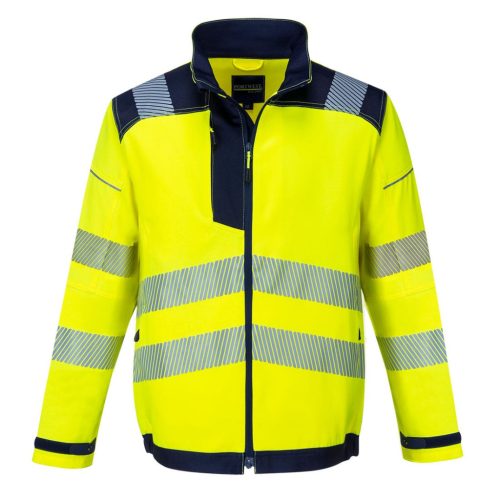 portwest t500 pw3 hi-vis kabát xxxl sárga tengerészkék