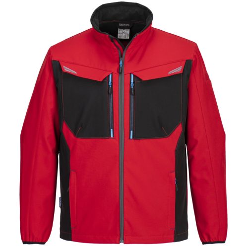  T750 - Portwest WX3 Softshell dzseki - piros