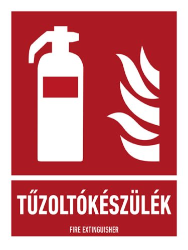 AFV TUT002001 Tűzoltókészülék PVC 1 mm 150 x 200 mm