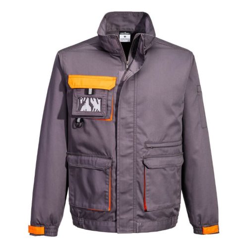 Portwest TX10 Texo kétszínű kabát (szürke/narancs, XS) XS