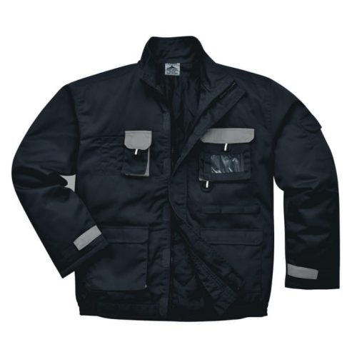 A Portwest Texo Contrast bélelet munkáskabát a TX10-es modell téliesített változata, nemcsak melegen tartja viselőjét, de blokkolja az UV sugárzás 98%-t is.
